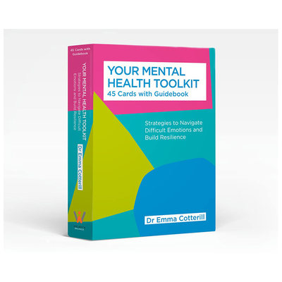 【预售】你的心理健康工具包：：45张引导困难情绪的卡片 Your Mental Health Toolkit: A Card Deck 原版卡牌