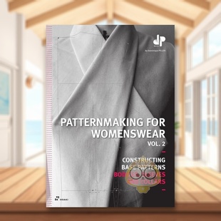 【预售】女装裁剪卷2衣身袖子和领子的基础图案构造英文服装设计进口原版外版书平装Patternmaking for Womenswear Vol. 2 Const书