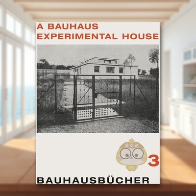 【预售】包豪斯实验楼：包豪斯3,1925年英文综合设计精装进口原版外版书籍【Bauhausbücher 3】A Bauhaus Experimental House,图