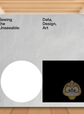 【预售】看见不可见：数据、设计、艺术 Seeing the Unseeable Data， Design， Art 原版英文艺术画册画集