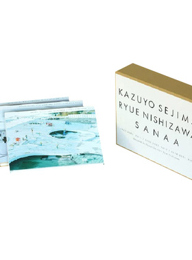【预售】妹岛和世&西泽立卫 SANAA建筑作品集（三册一套） 妹島和世 西沢立衛 TOTO出版 日文原版进口设计图书建筑师 书籍