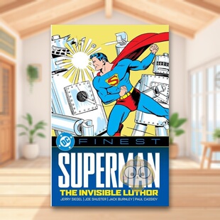 原版 正版 The Invisible Superman 超人：隐形卢瑟 Finest 英文漫画书进口书籍图书外版 Luthor 预售
