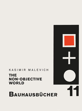【预售】非客观世界 【Bauhausbücher 11】The Non-objective World英文原版图书书籍建筑设计