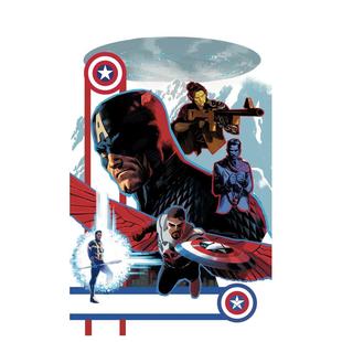 美国队长：冷战 Various Marvel 英文漫画书原版 预售 漫威漫画 进口图书美漫书籍 America Captain Lanzing Cold Jackson War