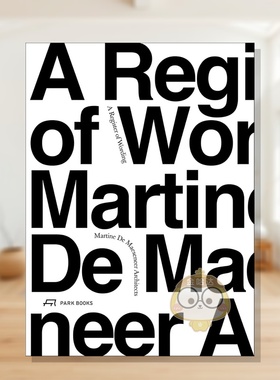 【预售】词汇记录：马丁·德·马塞内尔建筑师事务所 A Register of Wording ...原版英文建筑设计进口书籍图书外版正版