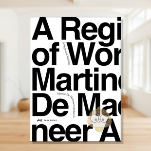 【预售】词汇记录:马丁·德·马塞内尔建筑师事务所 A Register of Wording ...原版英文建筑设计进口书籍图书外版正版