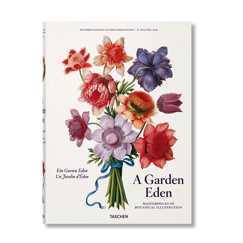【现货】A Garden Eden. Masterpieces of Botanical Illustration，伊甸园：植物插图的杰作英文博物馆 收藏画册 原版图书外版进