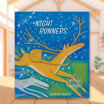 【现货】夜逐者英文儿童绘本虚构类进口原版书精装Night Runners  Geraldo Valério著Groundwood Books出版书籍图书外版正版