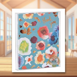 Thank You Notecards英文文创卡牌teNeues盒装 书71书籍图书外版 繁花感谢卡Blooms teNeues进口原版 正版 预售