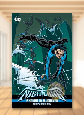 【预售】【DC Comics】夜翼布鲁德黑文的骑士纲要第一册英文漫画平装进口原版书Nightwing: A Knight in Bludhaven Compendium B书