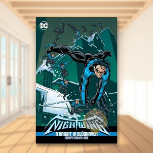 【预售】【DC Comics】夜翼布鲁德黑文的骑士纲要第一册英文漫画平装进口原版书Nightwing: A Knight in Bludhaven Compendium B书