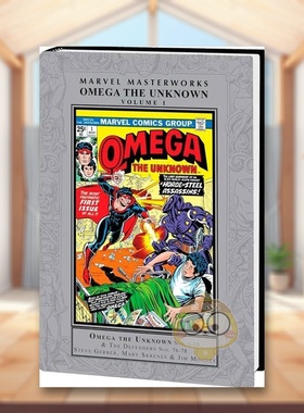 【预售】【Marvel】漫威大师作品未知的欧米茄卷1英文漫画精装进口原版书MARVEL MASTERWORKS: OMEGA THE UNKNOWN VOL. 1 Ed Han书