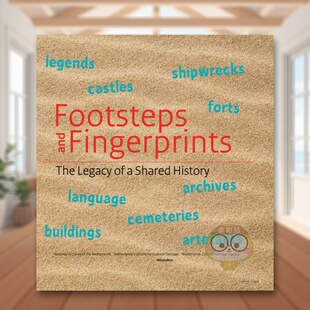 【预售】足迹与指纹：共同历史的遗产 Footsteps and Fingerprints: the Legacy of a Shared History 原版英文艺术画册画集进口书