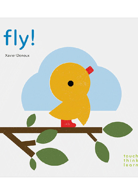 【现货】TouchThinkLearn:Fly 飞翔 英文原版儿童触摸翻翻书书籍进口