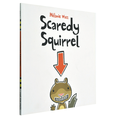 【预售】胆小的小松鼠 Scaredy Squirrel 英文原版儿童情绪管理绘本3-6岁性格培养图画书进口英语启蒙读物书籍