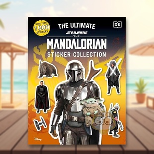 The Coll书 星球大战曼达罗人贴纸集英文影视DKMattJones进口原版 Sticker Ultimate Mandalorian Wars 14岁以上Star 书平装 预售