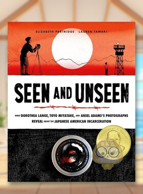 【现货】【2023博洛尼亚*佳童书奖】看见的和未曾被看见的英文漫画进口原版图书Seen and UnseenLauren Tamaki Chronicle Books书