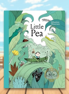 【现货】小豌豆Little Pea英文儿童绘本自我认知情绪管理3-6岁精装Davide Cali Sebastien Mourrain进口原版书Milky Way Picture书