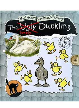 【现货】The Ugly Duckling我的秘密剪贴本的日记：丑小鸭 英文儿童互动读物适合3-6岁原版进口图书书籍