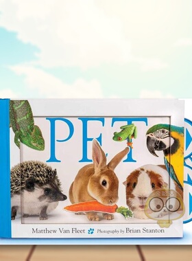 【现货】宠物Pet 英文儿童章节书3-6岁Brian Stanton进口原版书Simon & Schuster书籍图书外版正版