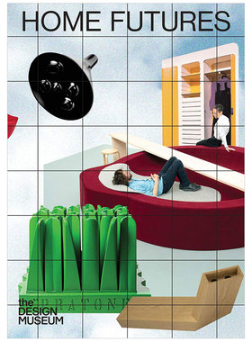【现货】家居未来 Home Futures 后现代未来主义家居设计 英文原版室内设计书籍进口