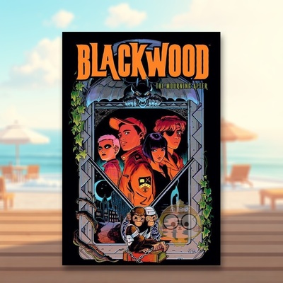 【现货】红木英文艺术插画原画设定集进口原版书Blackwood DORKIN著Dark Horse出版书籍图书外版正版