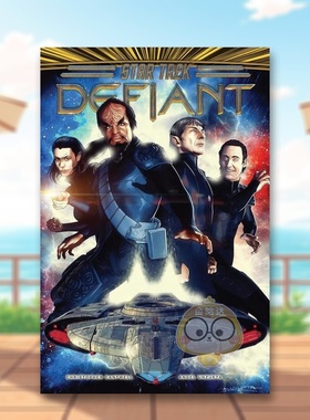 【预售】星际迷航反抗卷1英文漫画进口原版书精装14岁以上Star Trek: Defiant, Vol. 1 Christopher CantwellIDW Publishing书籍图