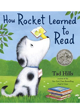 【现货】How Rocket Learned to Read洛基是如何学习阅读的 英文儿童启蒙绘本适合3-6岁书籍进口原版