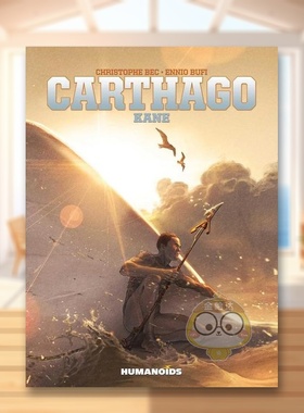 【预售】卡塔戈的鲨鱼Carthago Kane英文漫画图书进口原版书Christophe Bec Humanoids书籍外版正版