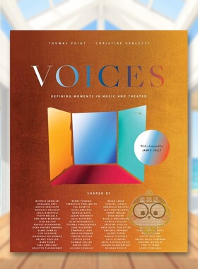 【预售】声音：音乐和戏剧中的决定性时刻 Voices: Defining Moments in Music and Theater 原版英文音乐进口书籍图书外版正版