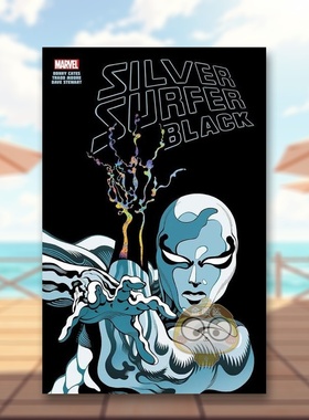 【预售】【Marvel】银影侠黑色英文漫画简装进口原版书SILVER SURFER: BLACK Donny Cates书籍图书外版正版