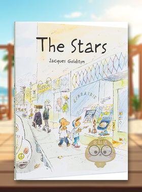 【现货】【加拿大插画师Jacques Goldstyn】星星The Stars英文儿童绘本插画师3-6岁精装Helen Mixter进口原版书Greystone books97