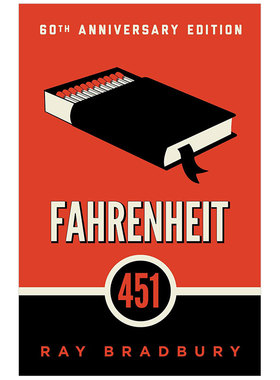 【预售】Fahrenheit 451 华氏451 Ray Bradbury雷布拉德伯里 小说