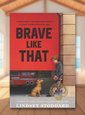 【现货】这样的勇敢英文儿童分阶阅读进口原版书Brave Like That Stoddard著Harpercollins出版书籍图书外版正版