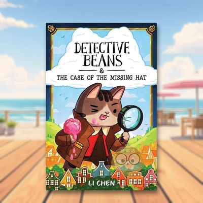 【现货】豆豆侦探：帽子失踪案英文儿童漫画平装进口原版外版书6岁-9岁Detective Beans : and the Case of the Missing Hat Li书