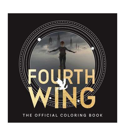 【现货】第四翼：官方涂色本 Fourth Wing: The Official Coloring Book原版英文生活综合 Goodreads高分