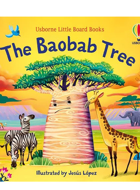 【预售】猴面包树 The Baobab Tree 英文原版儿童绘本0-3岁故事图画书进口英语启蒙读物书籍 Lesley Sims?and?Jesus Lopez