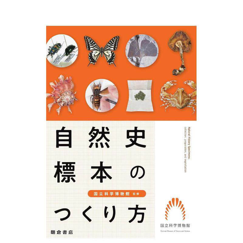 【预售】自然史标本制作方法 自然史標本のつくり方 原版日文生活手工制作