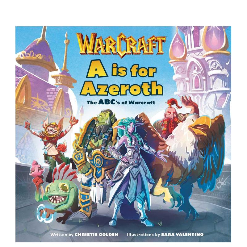 【预售】A代表艾泽拉斯：魔兽世界词汇宝典 A is for Azeroth: The Abc's of World of Warcraft原版英文生活