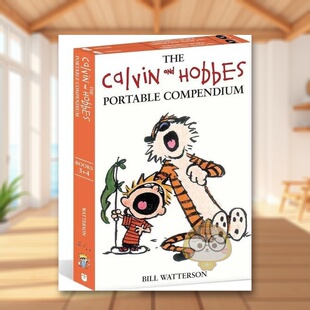 【预售】卡尔文与跳跳虎便携式简编套装2The Calvin and Hobbes Portable Compendium Set 2英文漫画图书平装进口原版书Bill Wat书