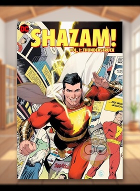 【现货】【DC Comics】沙赞卷1雷霆震撼英文漫画平装进口原版书Shazam! Vol. 1: Meet the Captain! Waid  Mark书籍图书外版正版