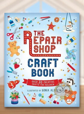 【预售】古董修理店手工之书英文儿童绘本IP系列Sònia Albert进口原版书平装3岁-6岁The Repair Shop Craft BookWalker Books UK