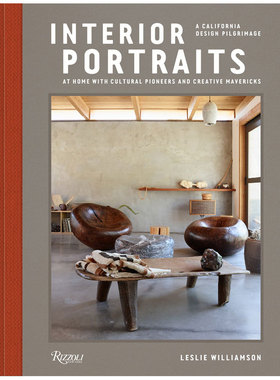 【现货】室内肖像 Interior Portraits 英文原版住宅室内设计空间装修装潢风格指南进口艺术画册书籍 Rizzoli Leslie Williamson