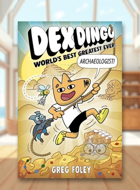 【预售】袋鼠戴克斯：世界上* 棒的考古学家（精装） Dex Dingo: World's Best Greatest Ever Archaeologist 原版英文儿童漫画