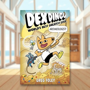【预售】袋鼠戴克斯：世界上* 棒的考古学家（精装） Dex Dingo: World's Best Greatest Ever Archaeologist 原版英文儿童漫画