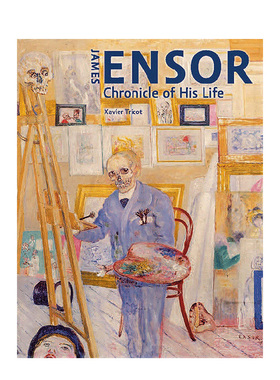 【预售】James Ensor 比利时画家詹姆斯·恩索尔作品集生涯回顾 比利时前卫派 英文原版书籍进口