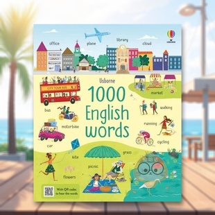 【现货】1000个英文单词1000 English Words英文语言学习Jane Bingham 精装Usborne children’s books进口原版书474986823书籍图