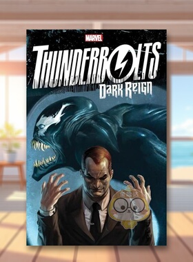 【预售】【Marvel】雷电黑暗统治英文漫画简装进口原版书THUNDERBOLTS: DARK REIGN Marko Djurdjevic  Paul Jenkins  Marvel Va书
