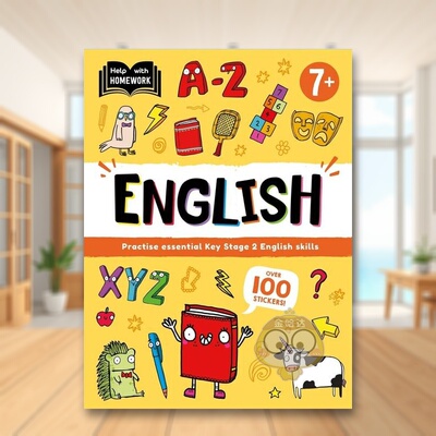 【预售】作业辅导：7岁以上（英语）英文儿童自然拼读进口原版外版书平装3-6周岁Help With Homework: Age 7+ EnglishAutumn Pub书