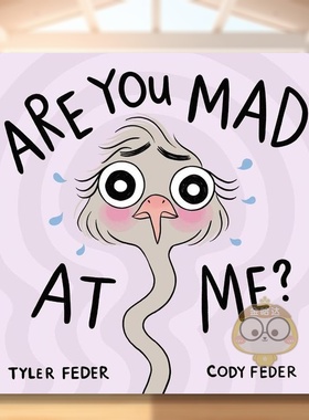 【预售】你生我气了吗Are You Mad at Me?英文儿童绘本自我认知情绪管理6-9岁精装进口原版书Tyler Feder  Rocky Pond Books书籍图